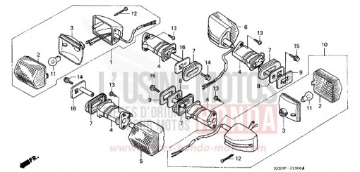 BLINKER (1) CG125W de 1998